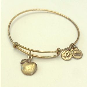 Alex and Ani apple bracelet